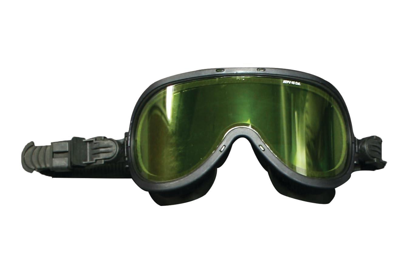 50 Cal Arc Goggle - High Energy Protection Safety Glasses, One Size Blue Frame for Welding, Metalworking & Industrial Use