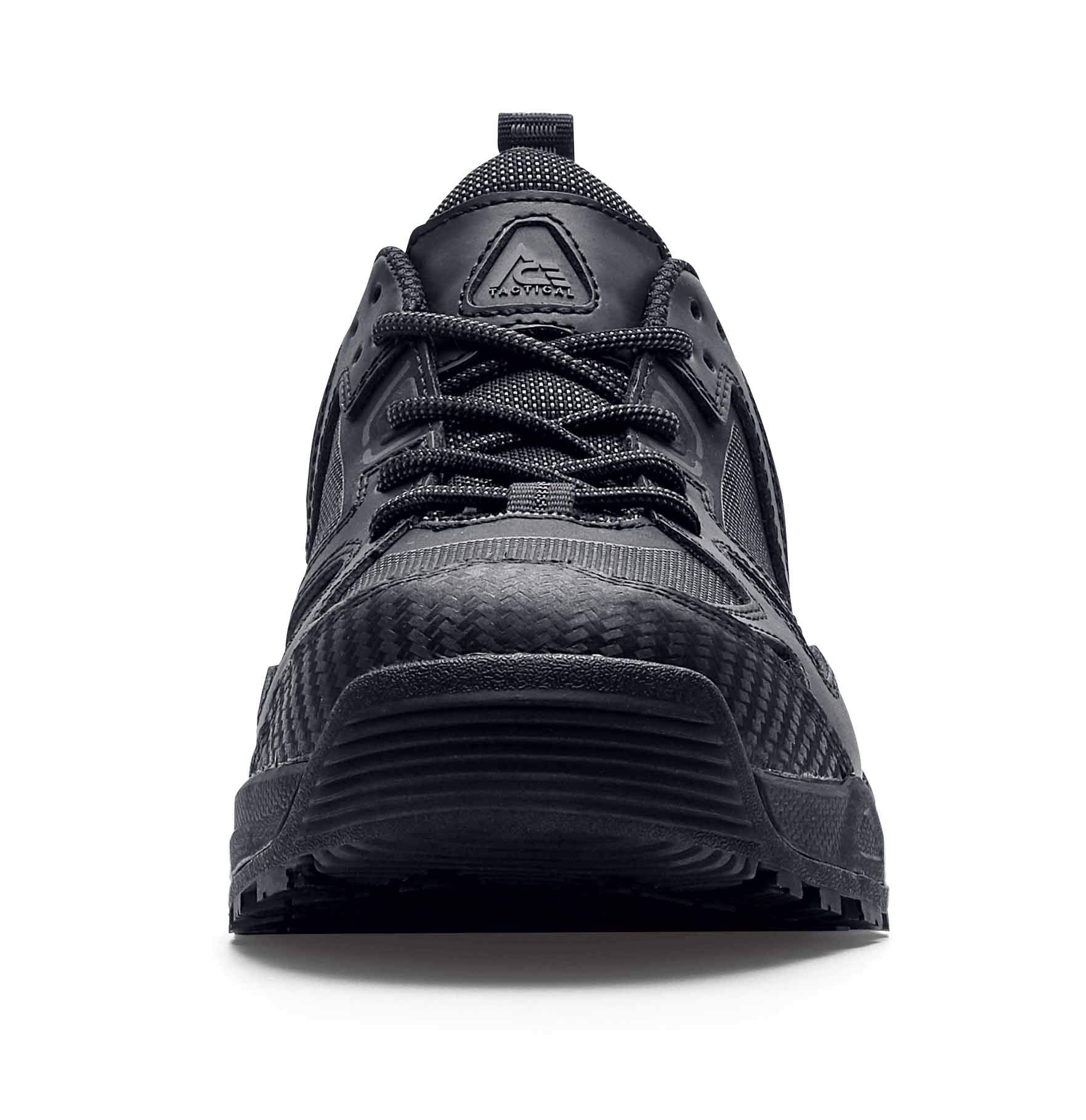 **SFC Defender Low ACE Work Boots for Men - Slip Resistant, Water Resistant Soft Toe Safety Shoes - Black - Ideal for Construction, Warehouse & Outdoor Work**