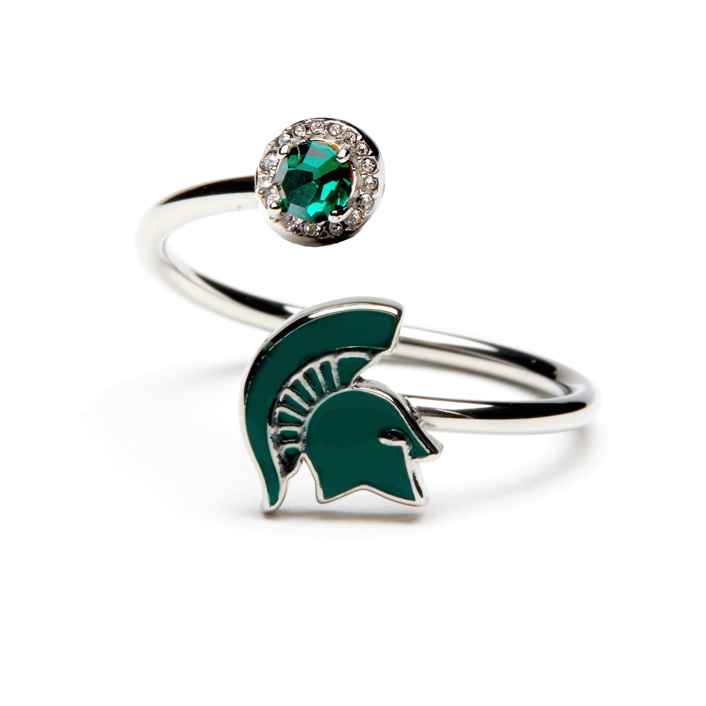 Michigan State Spartan Ring - Unique College Gifts for Alumni & Fans - Perfect for Game Day, Graduation & Spartan Pride