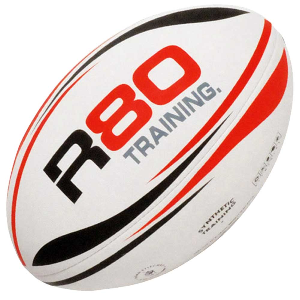 Premium R80 Rugby Training Ball Size 5 - Official Match Weight & Grip - Perfect for Practice, Games & Fitness Training (Ideal for Adults & Youth Players)