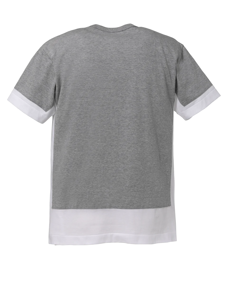 CDG Layered Attached T-Shirt - Preorder Now | Stylish Unisex Streetwear for Casual & Urban Outfits