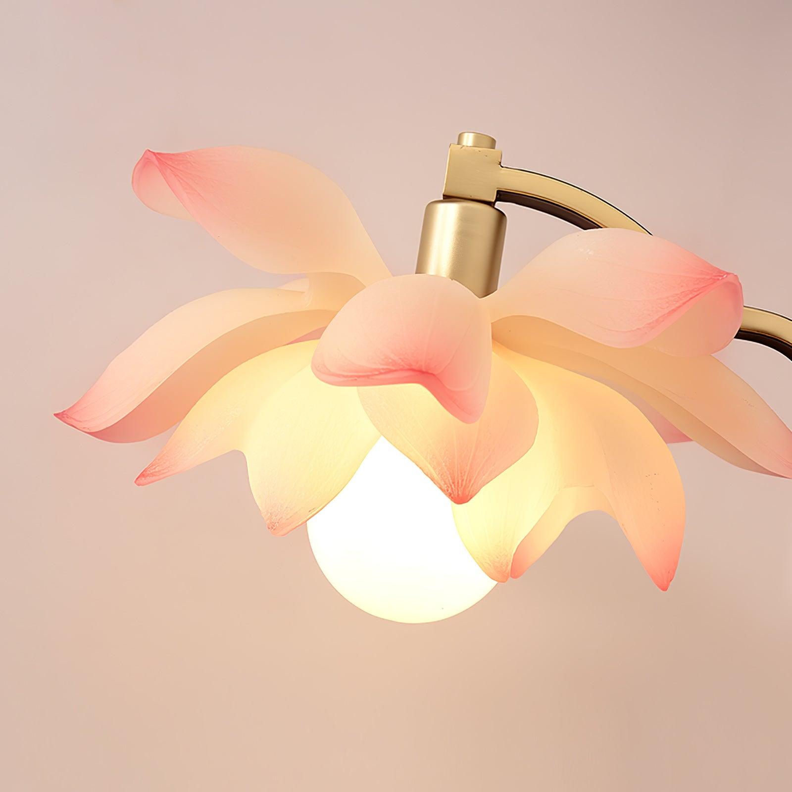Modern Lotus Table Lamp - Elegant Bedside & Living Room Lighting for Home Decor - Perfect for Bedrooms, Offices, and Cozy Reading Nooks