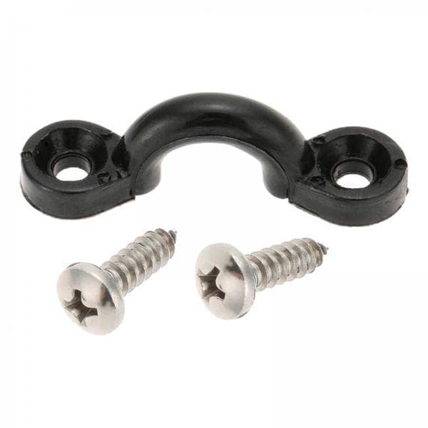 3X Heavy Duty Kayak Handle Buckle Rigging Kit - Marine Grade Deck Rope with Stainless Steel Screws & Pad Eye - Sailboat & Boat Hardware Accessories for Kayaking, Canoeing & Water Sports