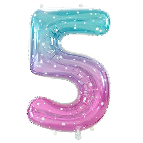 Number 5-space Gradient Color