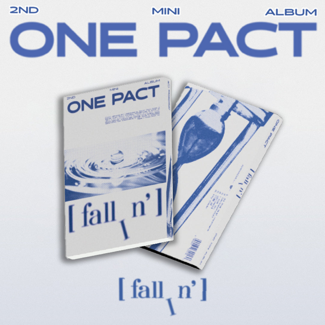 ONE PACT 2ND MINI ALBUM 'FALLIN' - K-Pop Music CD with Photobook & Poster - Perfect for K-Pop Fans, Collectors and Gift Giving