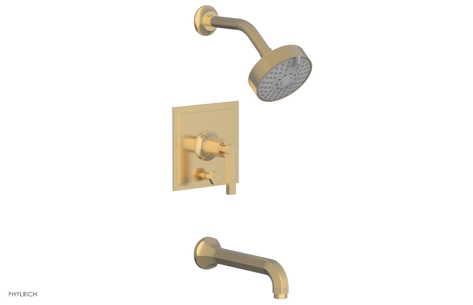 HEX MODERN Pressure Balance Tub and Shower Faucet Set 501 27 - Perfect for Modern Bathroom Renovations and Spa-Like Shower Experiences