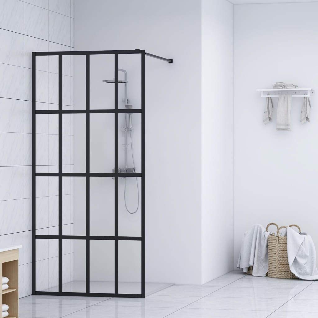 Frameless Walk-in Shower Screen - 46.5