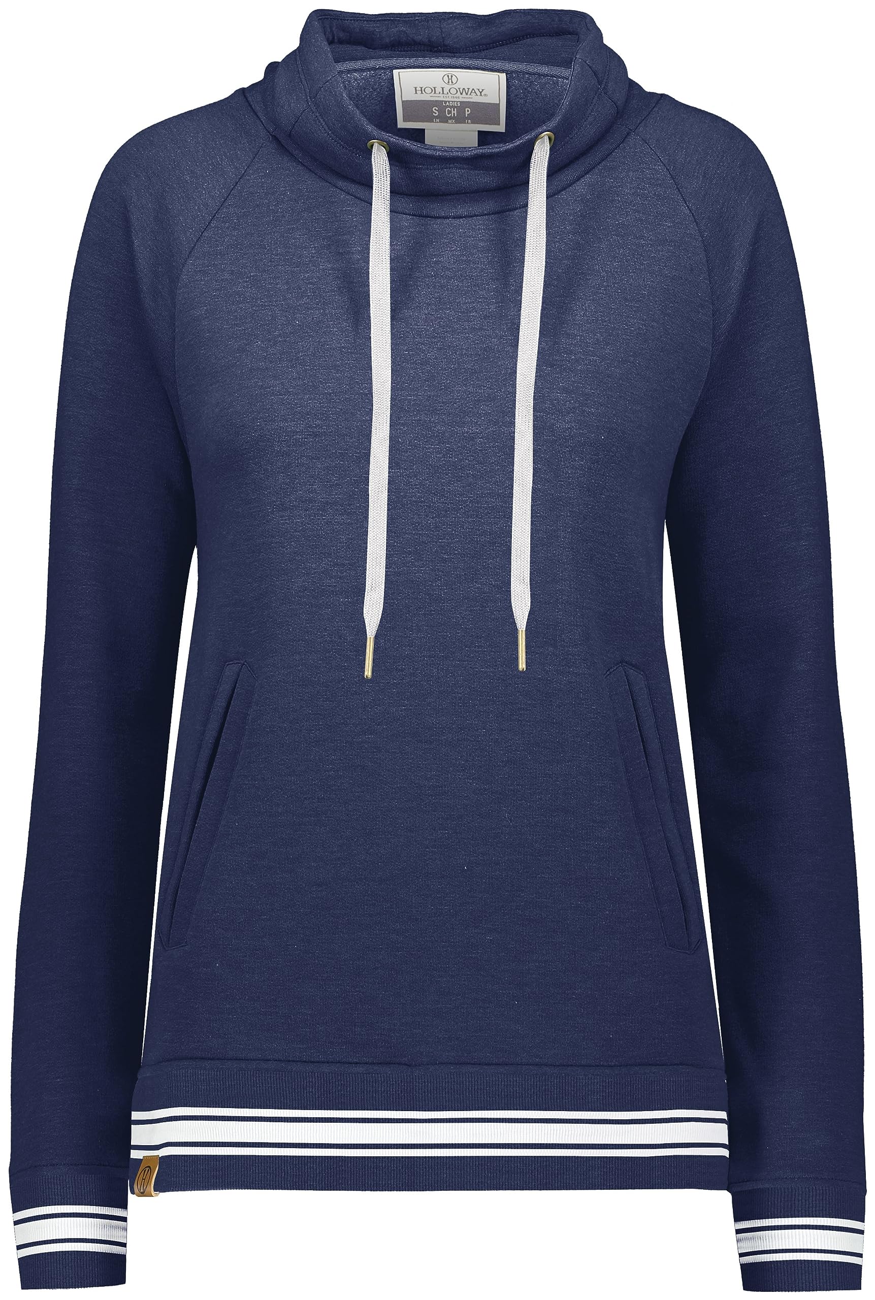 Holloway Women's All-American Funnel Neck Pullover Sweater - Cozy Casual Knit Top for Fall & Winter - Perfect for Office, Date Night and Weekend Outings