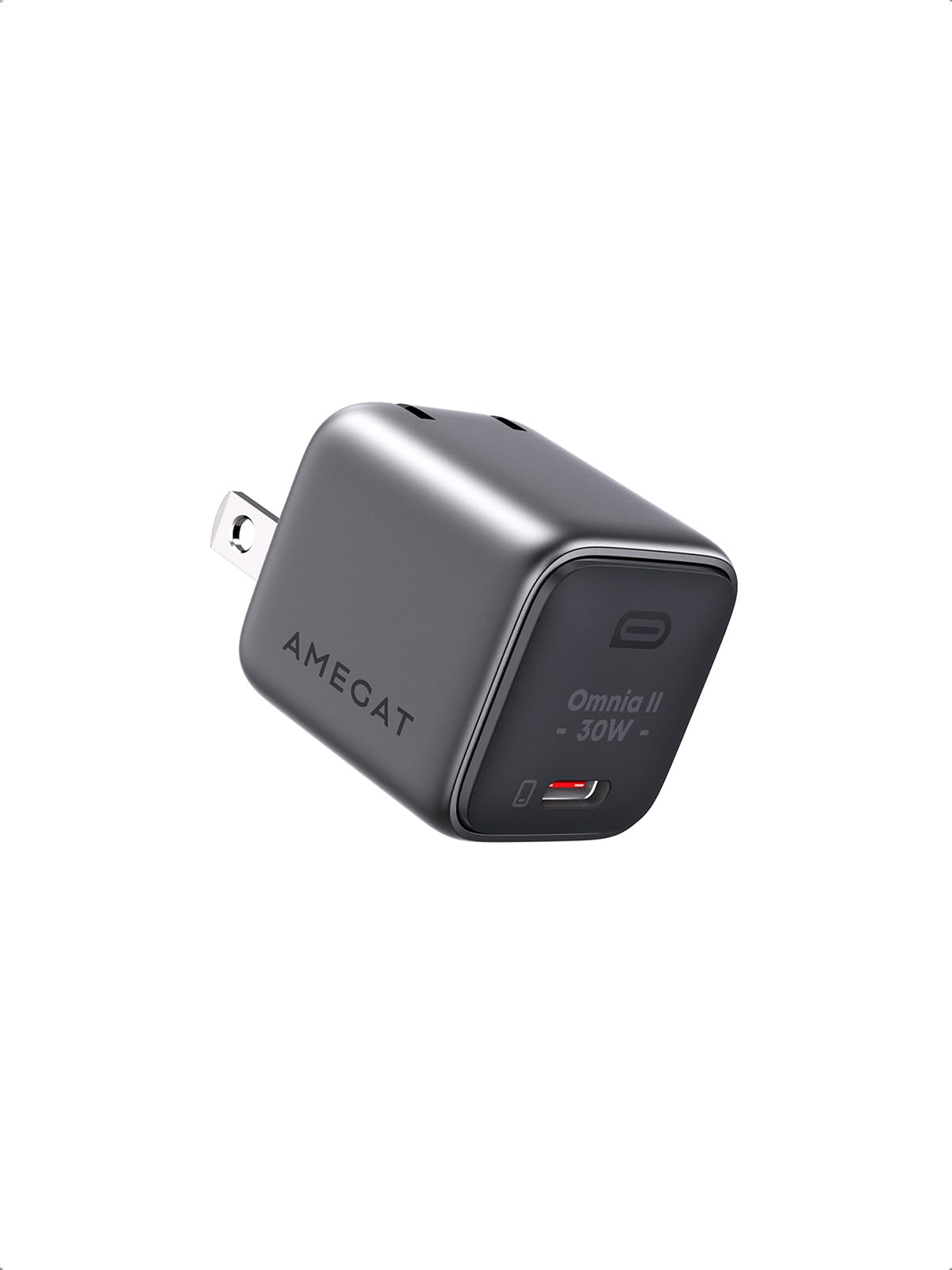 30W GaN III Fast Wall Charger with PPS & PD 3.0 - Compact Foldable USB C Charger Block for iPhone 16/15/14/13/12, iPad Pro/Mini/Air, AirPods, Samsung Galaxy S21-S24 - Perfect for Travel, Home & Office Fast Charging