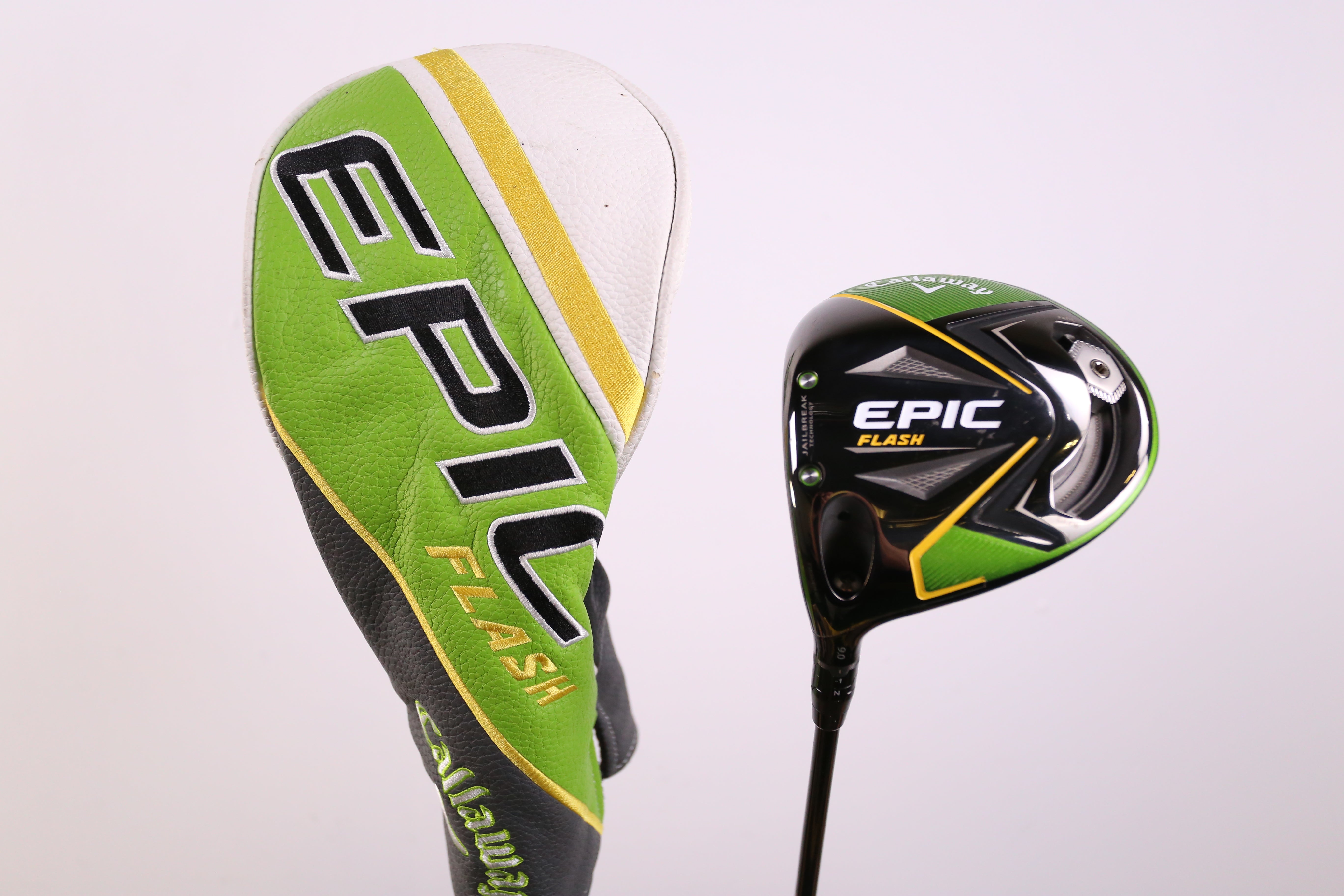 Used Callaway Epic Flash Driver - Left Handed 9° Extra Stiff Flex Golf Club for Men | Perfect for Long Drives & Tournament Play