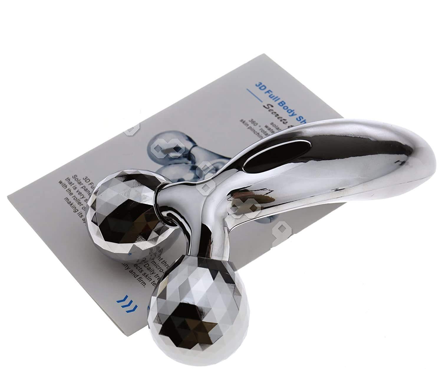 3D Y-Shape Platinum Facial Massager Roller - Microcurrent Skin Lifting & Anti-Aging Tool for Face Contouring - Perfect for Home Spa, Skincare Routine & Relaxation