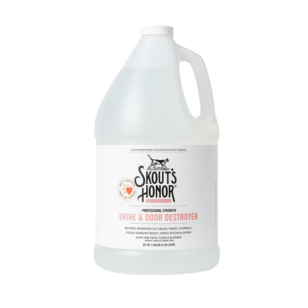 Best Professional Strength Cat Stain & Odor Eliminator - Removes Tough Pet Stains & Smells - Perfect for Carpets, Furniture & Litter Boxes