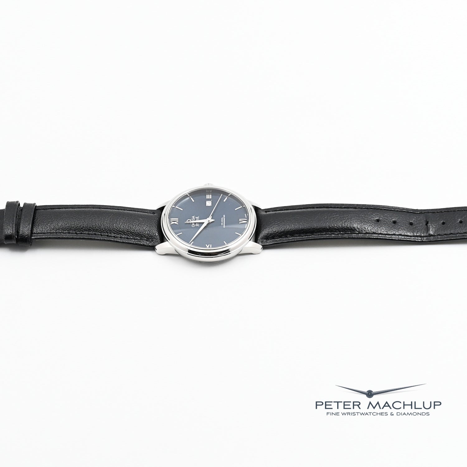 Omega Deville Prestige Date Men's Watch - Luxury Automatic Dress Watch with Date Display - Perfect for Business, Formal Events & Special Occasions
