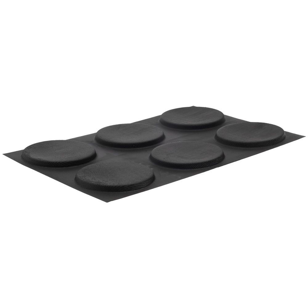 Flexipan Round Silicone Baking Mold - 6 Cavities Non-Stick Cake Pan for Muffins, Cupcakes & Desserts | Perfect for Home Baking, Party Treats & Holiday Cooking