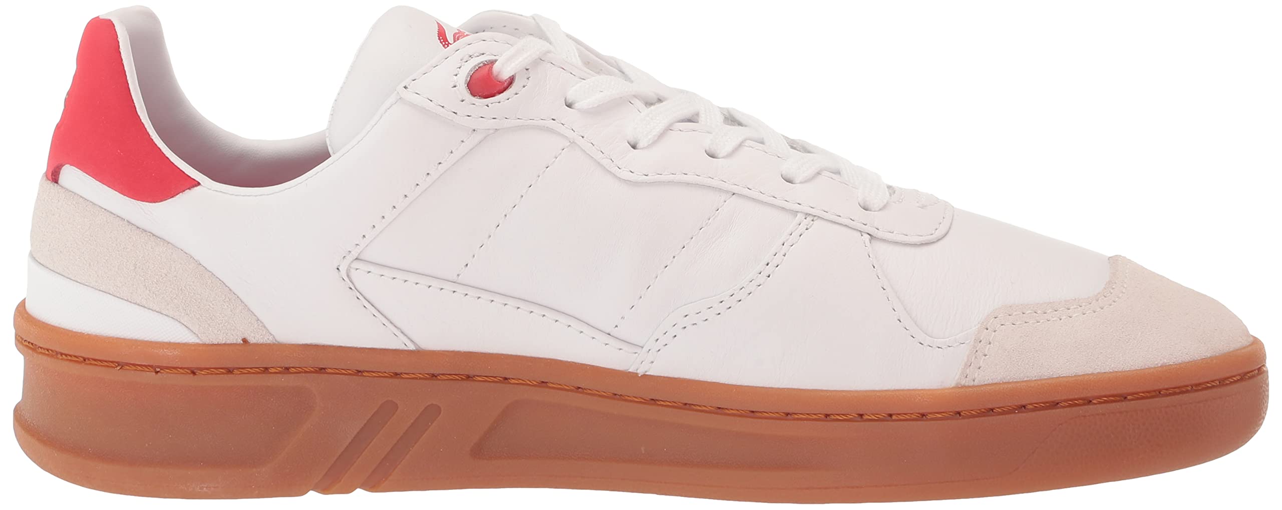 Lacoste Women's Perf-Shot Sneakers - Comfortable Casual White Tennis Shoes for Women | Perfect for Walking, Gym, and Everyday Wear