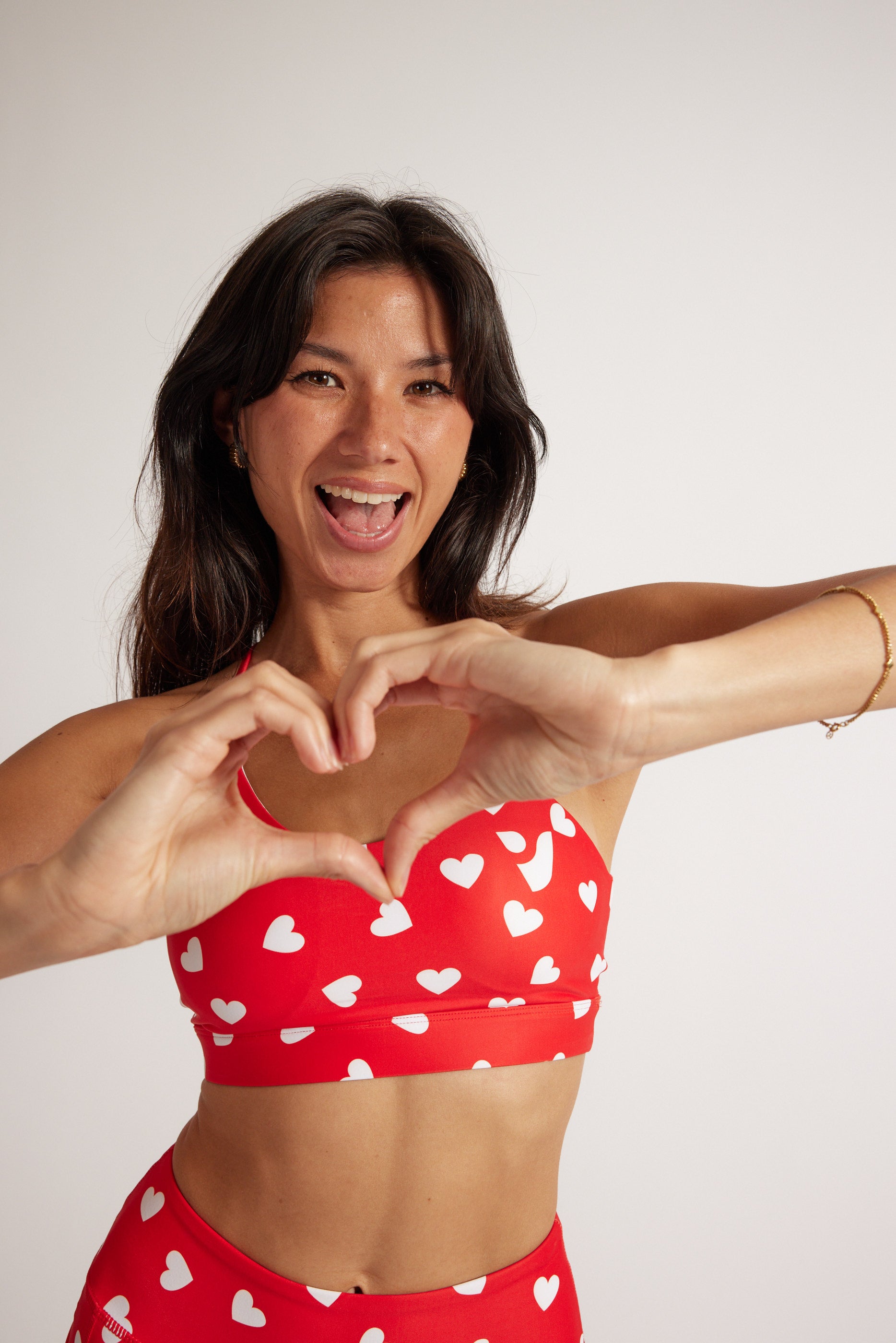 Hearts Staple Bra - Comfortable Lace Bralette for Women | Perfect for Everyday Wear, Yoga & Lounge