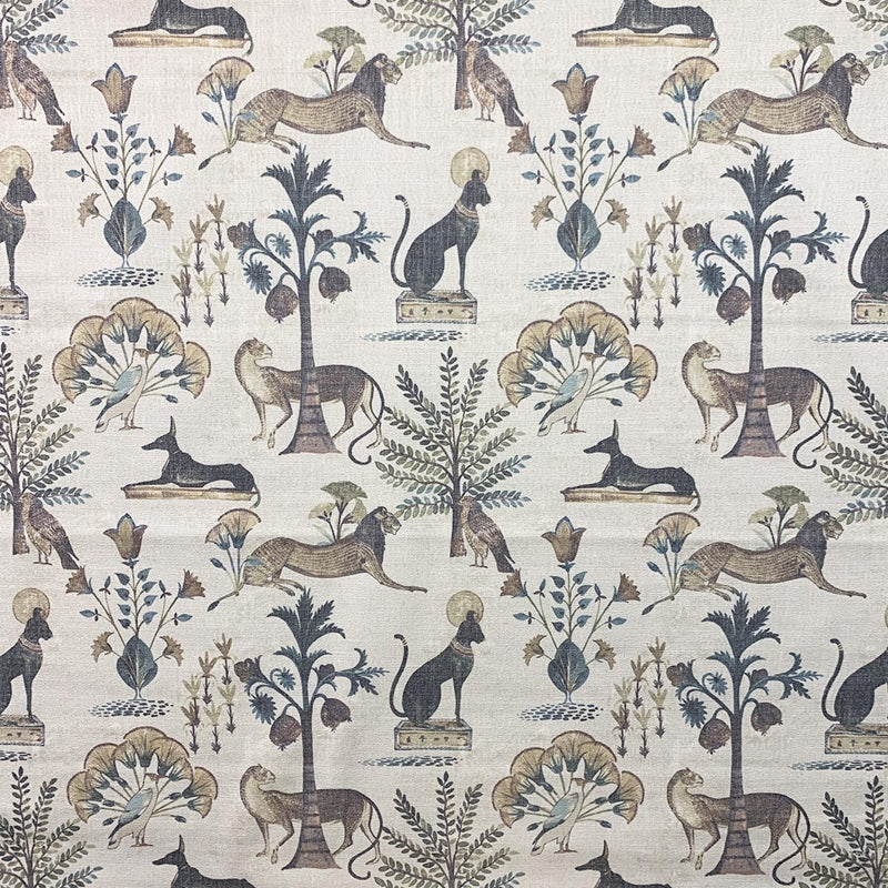 Premium Multicolored Kingdom Champagne Fabric - High-Quality Mag Fabrics for Upholstery, Drapes & Home Decor
