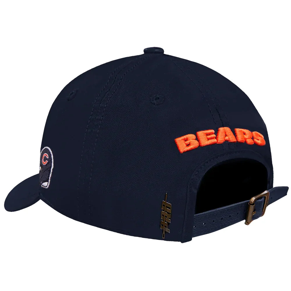Chicago Bears Super Bowl 20 Strapback Hat for Men - NFL Officially Licensed Adjustable Snapback Cap - Perfect for Game Day, Tailgating & Sports Fan Gifts