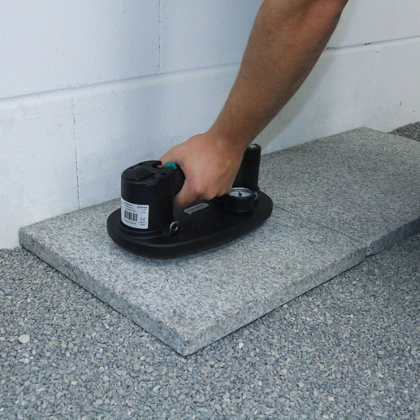 Probst FXAH 120 120kg Handheld Vacuum Lifter - Portable Suction Cup Lifter for Glass, Tiles & Smooth Surfaces - Perfect for Construction, Moving & Warehouse Work