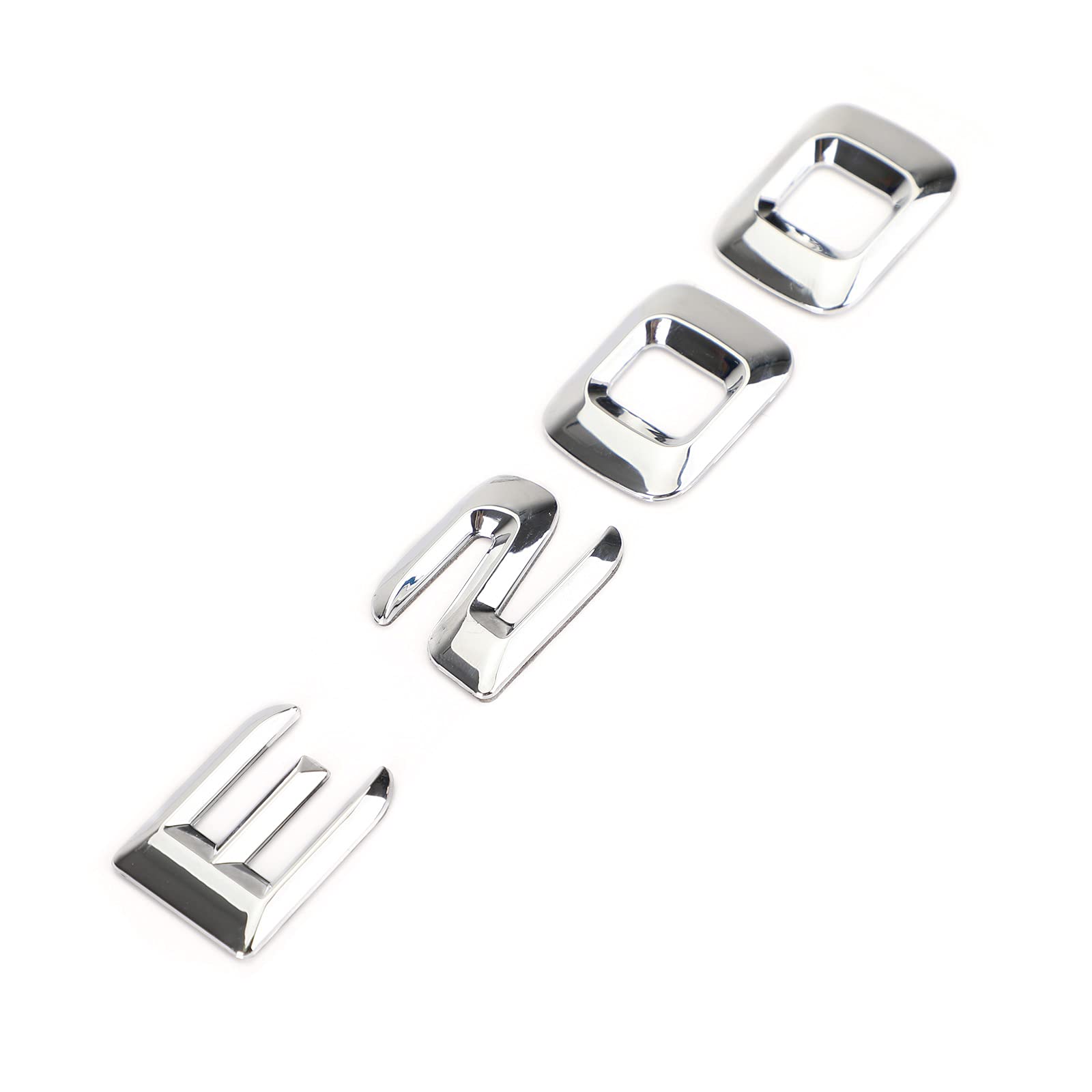 Chrome Rear Trunk Emblem Badge Nameplate Decal Letters & Numbers for Mercedes E200 - Perfect for Car Customization & Personalization