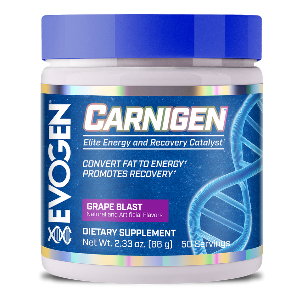 Evogen Carnigen Pre-Workout Supplement - 50 Servings for Enhanced Energy & Performance | Ideal for Gym, Fitness & Bodybuilding Training