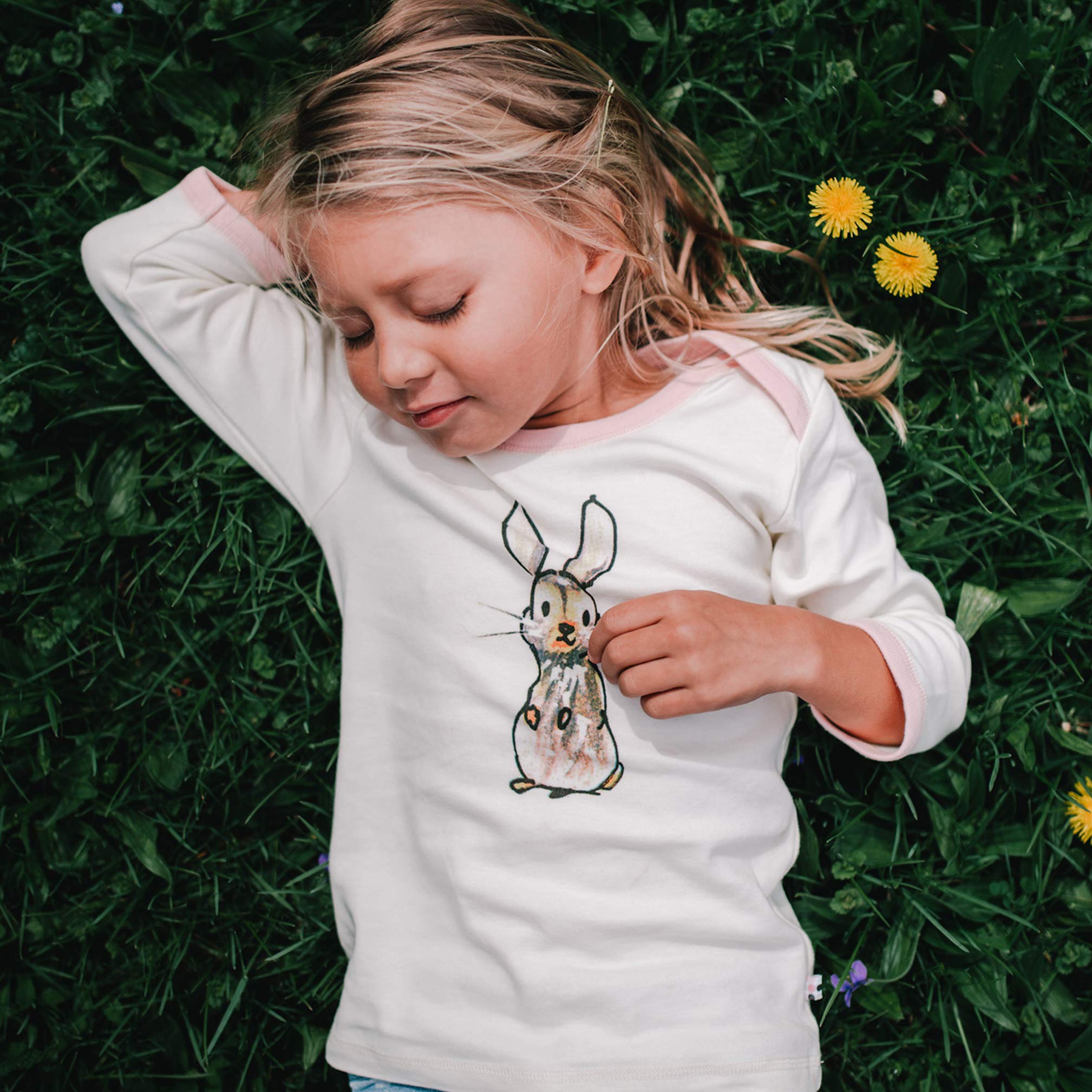 Babysoy Jane Goodall Long Sleeve Organic Cotton Tee for Toddlers - Unisex Animal Print Shirt for Boys & Girls | Perfect for Playdates, Daycare & Family Outings