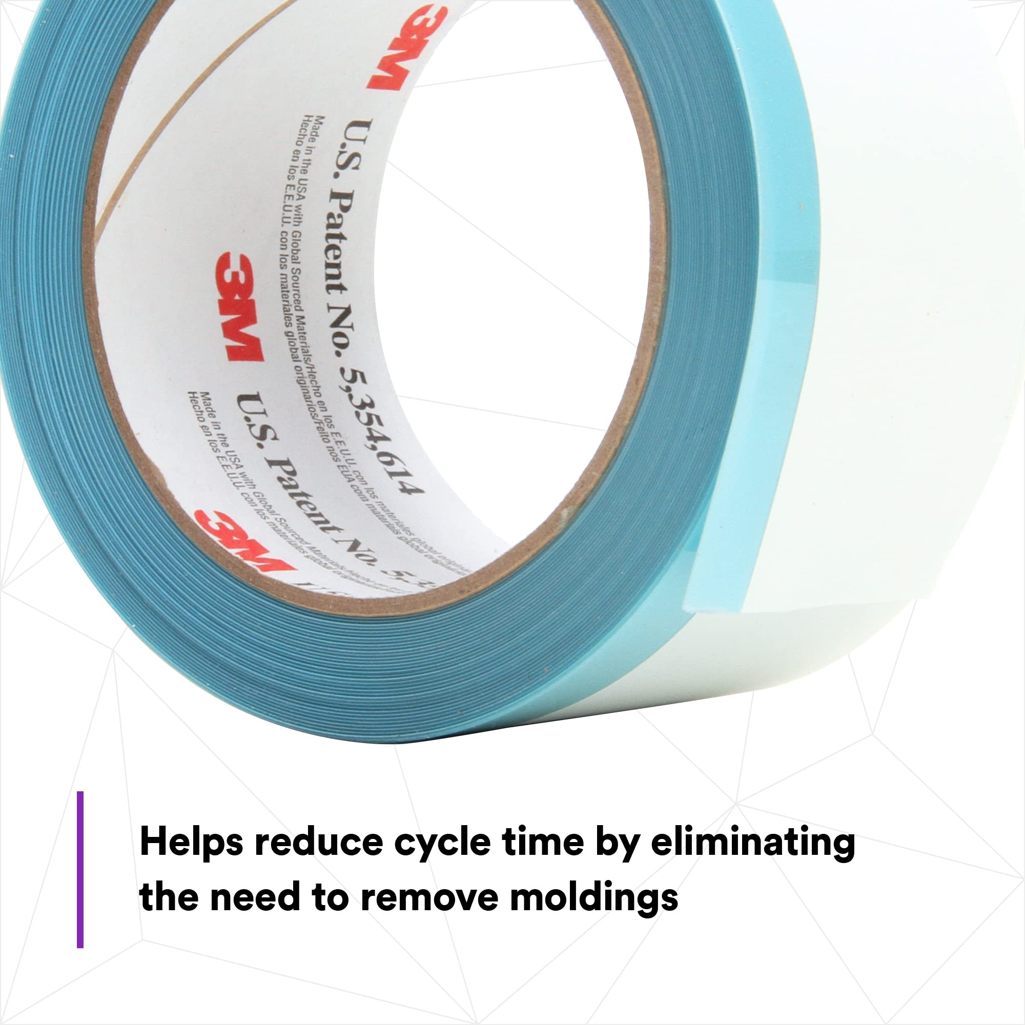 3M Perforated Trim Masking Tape 06349 - 10mm Hard Band, 50.8mm x 10m Roll - Paint Protection for Molding & Trim Lifting, Hand-Tearable - Perfect for Automotive Detailing, DIY Home Painting & Craft Projects