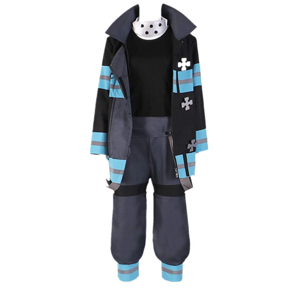 Premium Maki Oze Cosplay Costume - Fire Force Anime Outfit for Halloween, Christmas Parties & Conventions | Custom Sizes Available | Perfect for Cosplay Events, Anime Conventions & Themed Parties