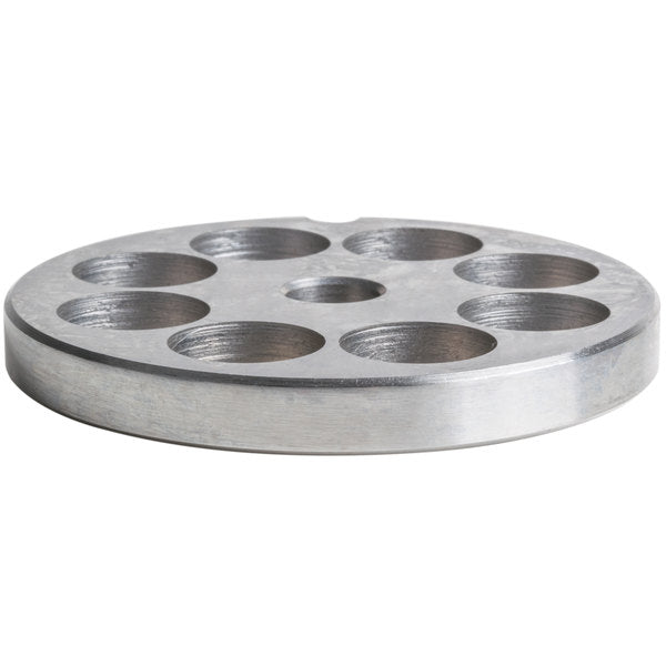 Globe L00776 Stainless Steel Meat Grinder Plate - Heavy Duty Replacement Grinding Disc for Home & Commercial Use - Perfect for Grinding Beef, Pork, Chicken & More