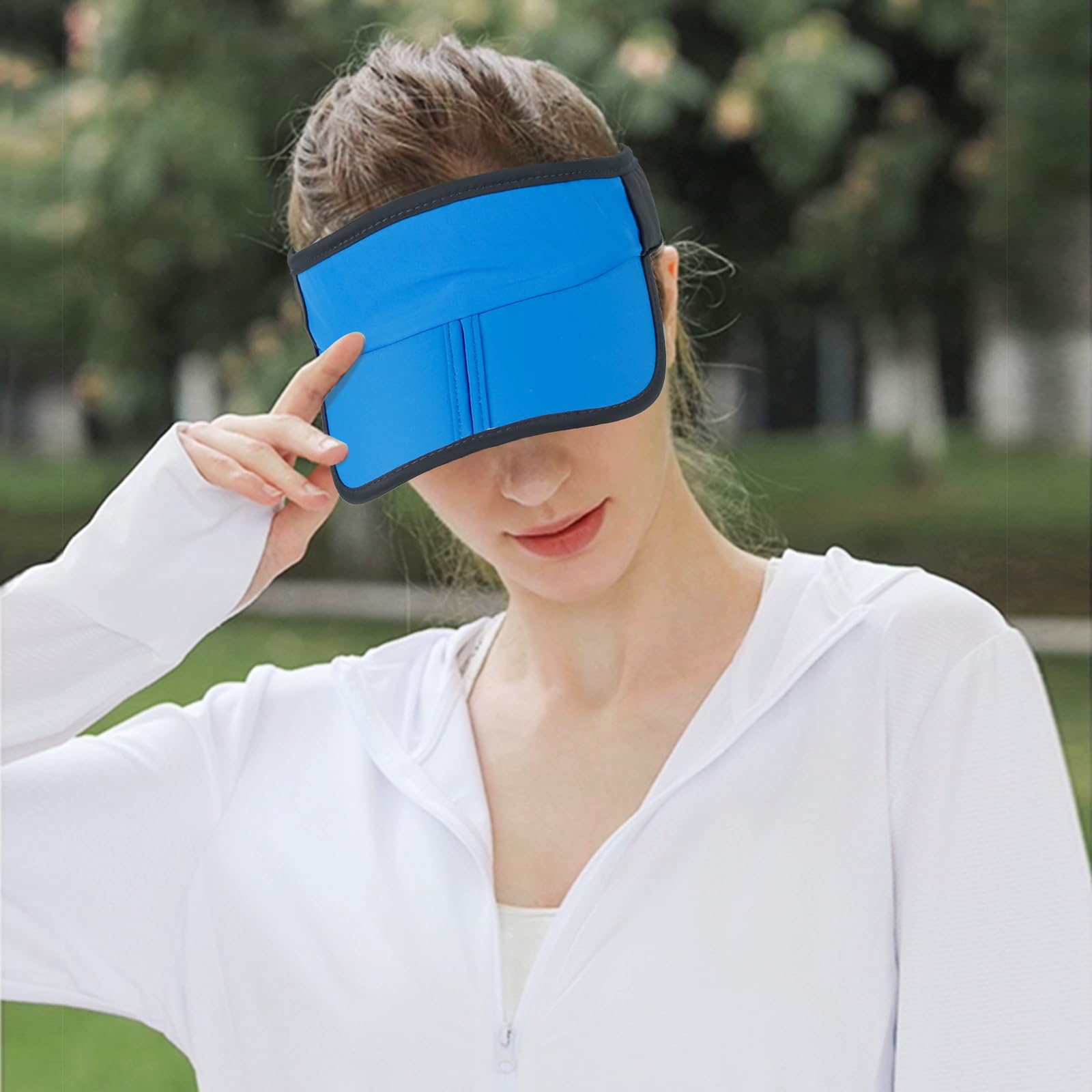 Best Sports Sun Visor Hats for Men & Women - Foldable Brim, Lightweight & Packable Adjustable Visor Caps - Perfect for Running, Golf, Tennis & Outdoor Activities