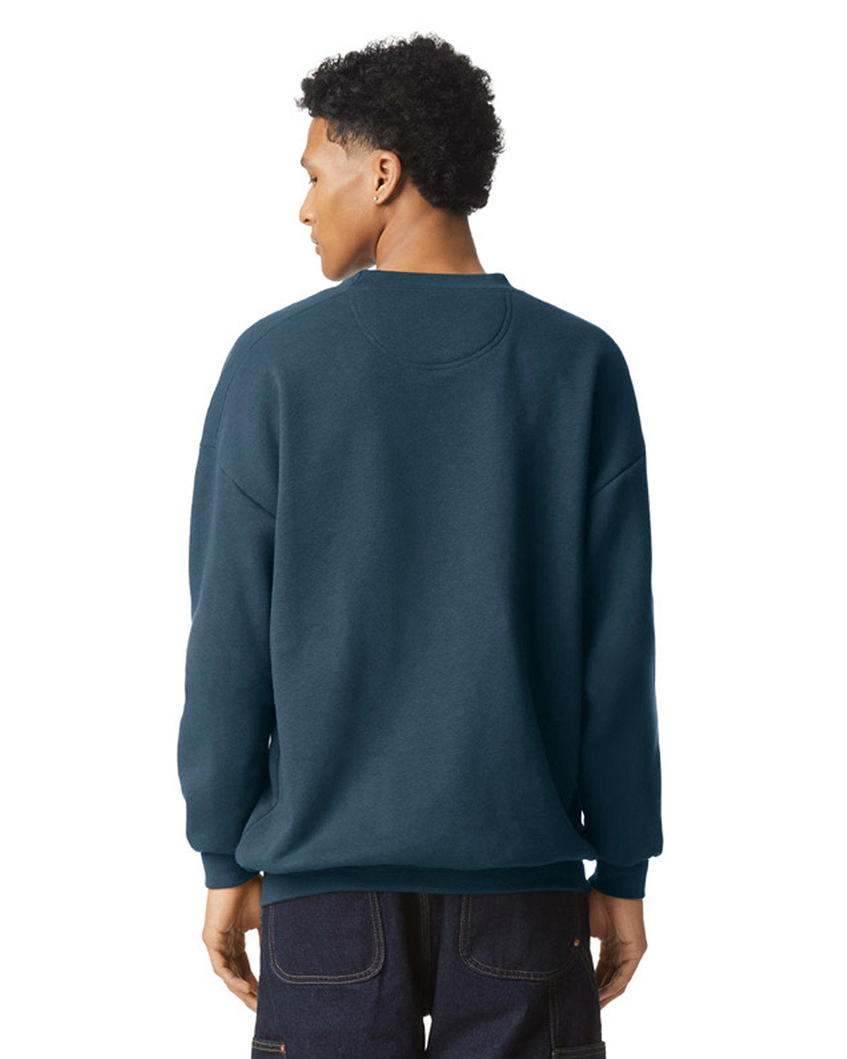 American Apparel RF496 Unisex ReFlex Fleece Crewneck Sweatshirt - Soft & Warm Pullover for Men & Women - Perfect for Casual Wear, Gym, and Outdoor Activities