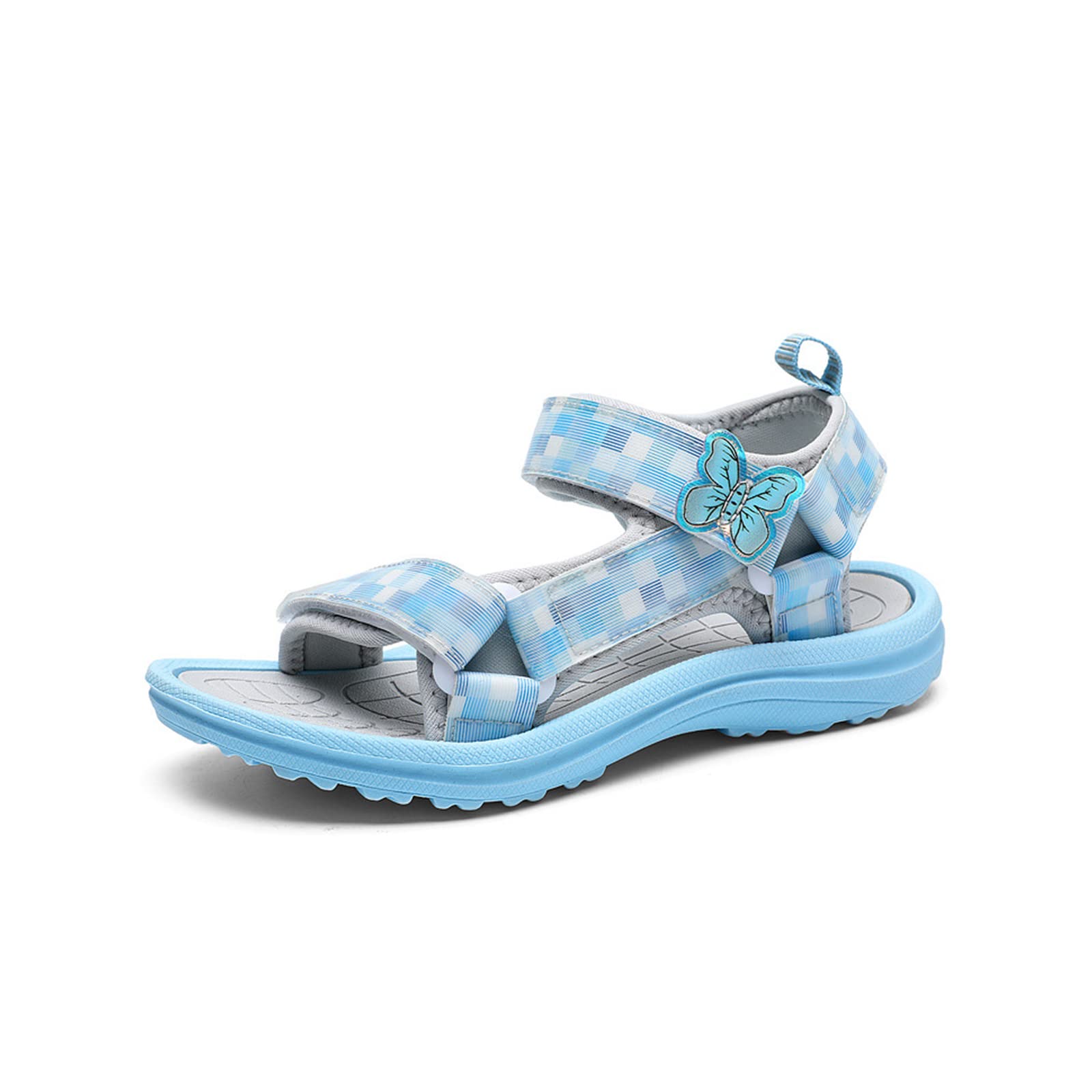 Weilonghyw Girls Fashion Open Toe Summer Sandals - Comfortable Beach & Outdoor Sandals for Kids - Perfect for Vacation, Poolside, and Playtime