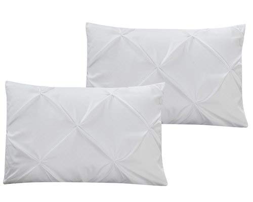 Premium 500 TC Pintuck Design Cotton Duvet Set King/Cal-King - Olive Green 3-Piece Bedding Set for Luxurious Comfort & Better Sleep - Perfect for Master Bedrooms, Guest Rooms & Cozy Retreats