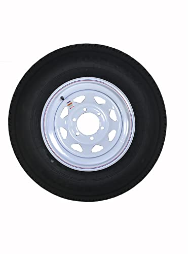Americana 225/75R15 D/6H White Steel Spoke Wheel - Perfect for Trucks, SUVs & Off-Road Vehicles