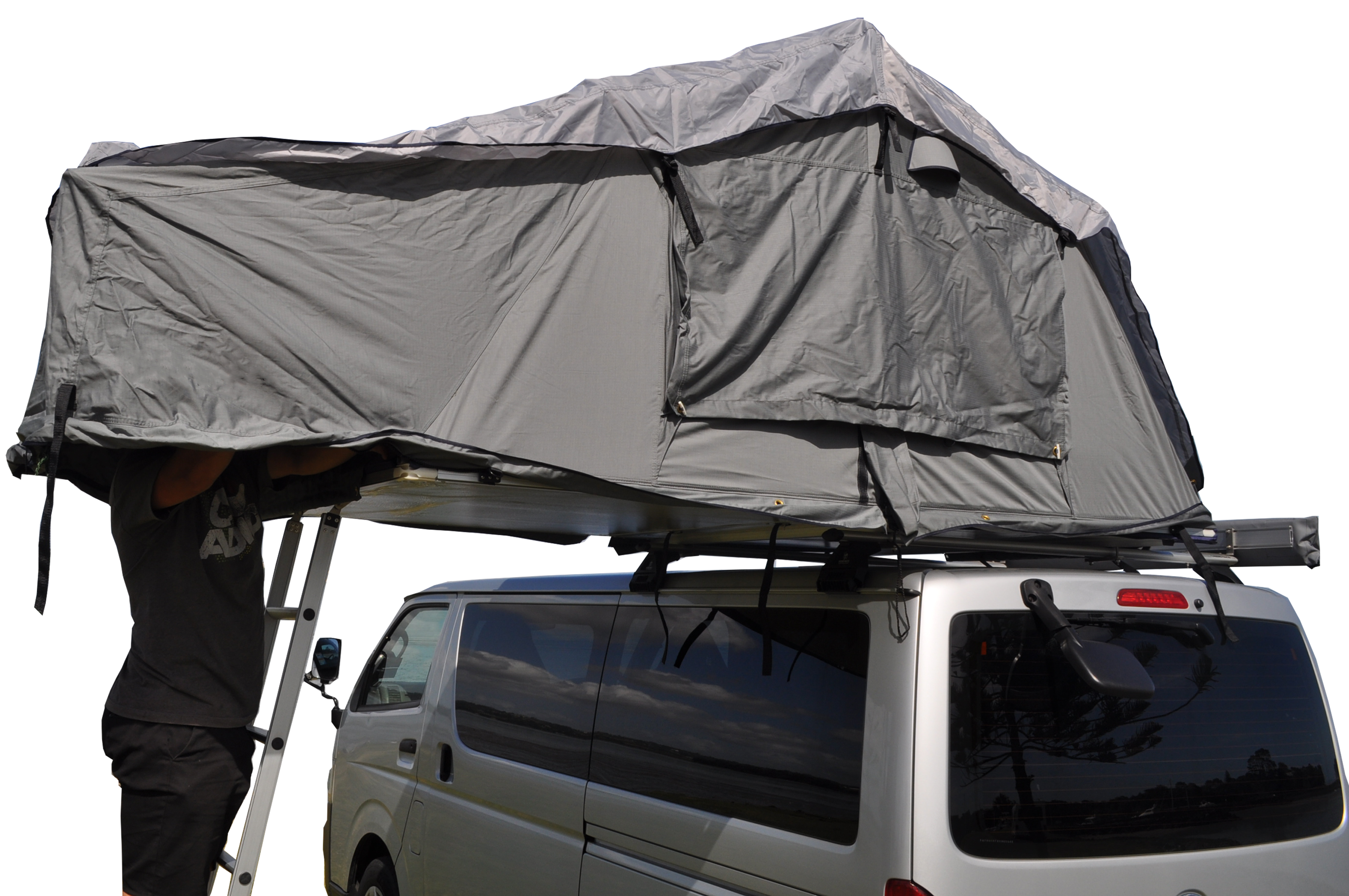 **Extended Ventura Deluxe 1.4 Roof Top Tent with Annex – Heavy Duty Rooftop Camping Tent for Trucks & SUVs – Waterproof & Spacious – Perfect for Outdoor Adventures, Road Trips & Off-Grid Camping**