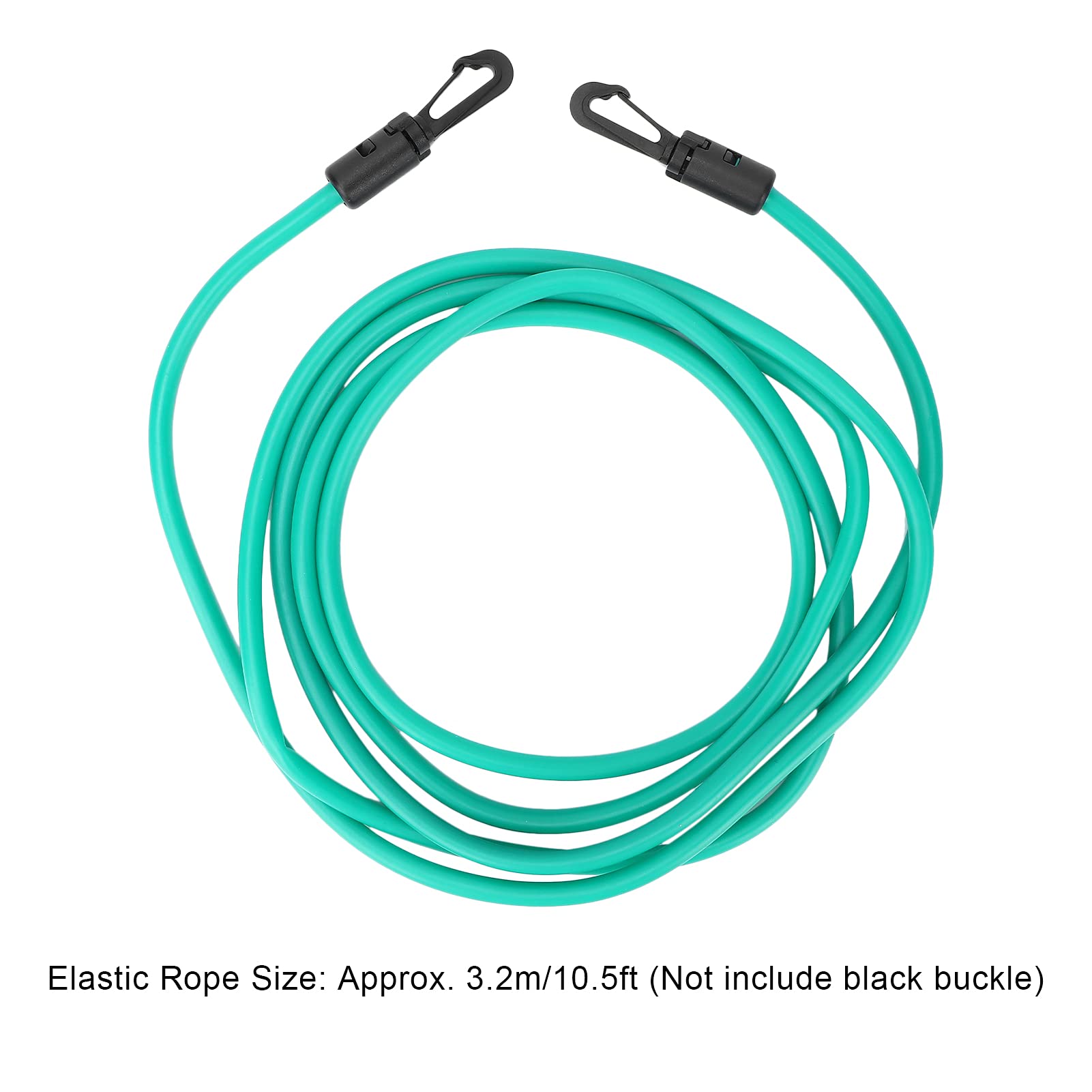 Elastic Swim Training Belt - 10.5ft Adjustable Swim Exercise Belt with Rope for Pool Training & Fitness | Perfect for Lap Swimming, Water Aerobics & Swim Team Practice