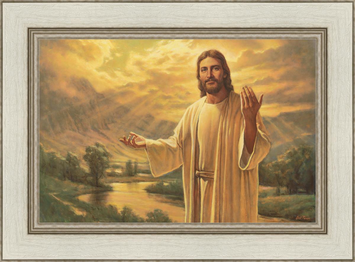 Come Follow Me By Del Parson - Inspirational Christian Wall Art for Home & Church Decor - Perfect for Living Rooms, Bedrooms & Sunday School Classrooms