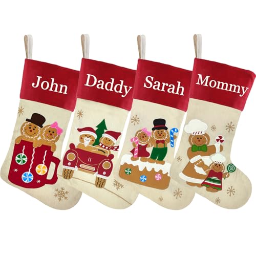4pcs-gingerbread Man Set