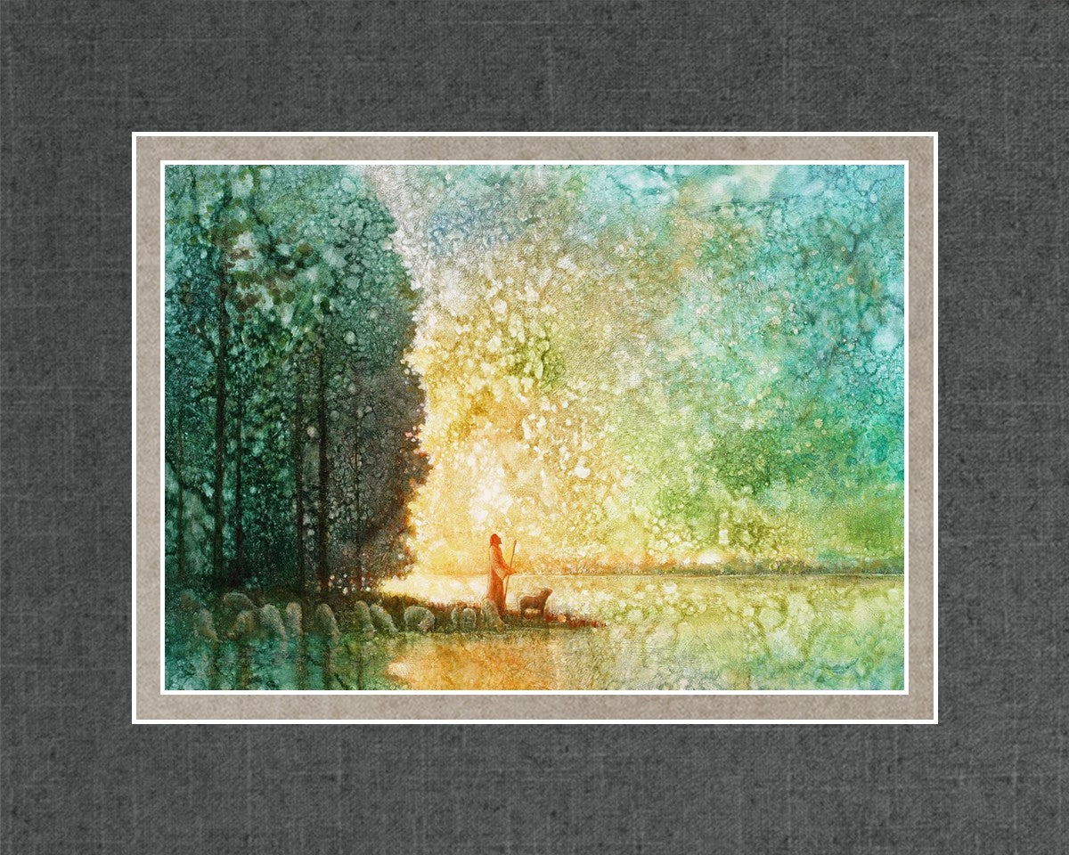 Beside Quiet Waters - Premium Home Decor for Relaxing Spaces | Perfect for Living Rooms, Bedrooms & Meditation Areas