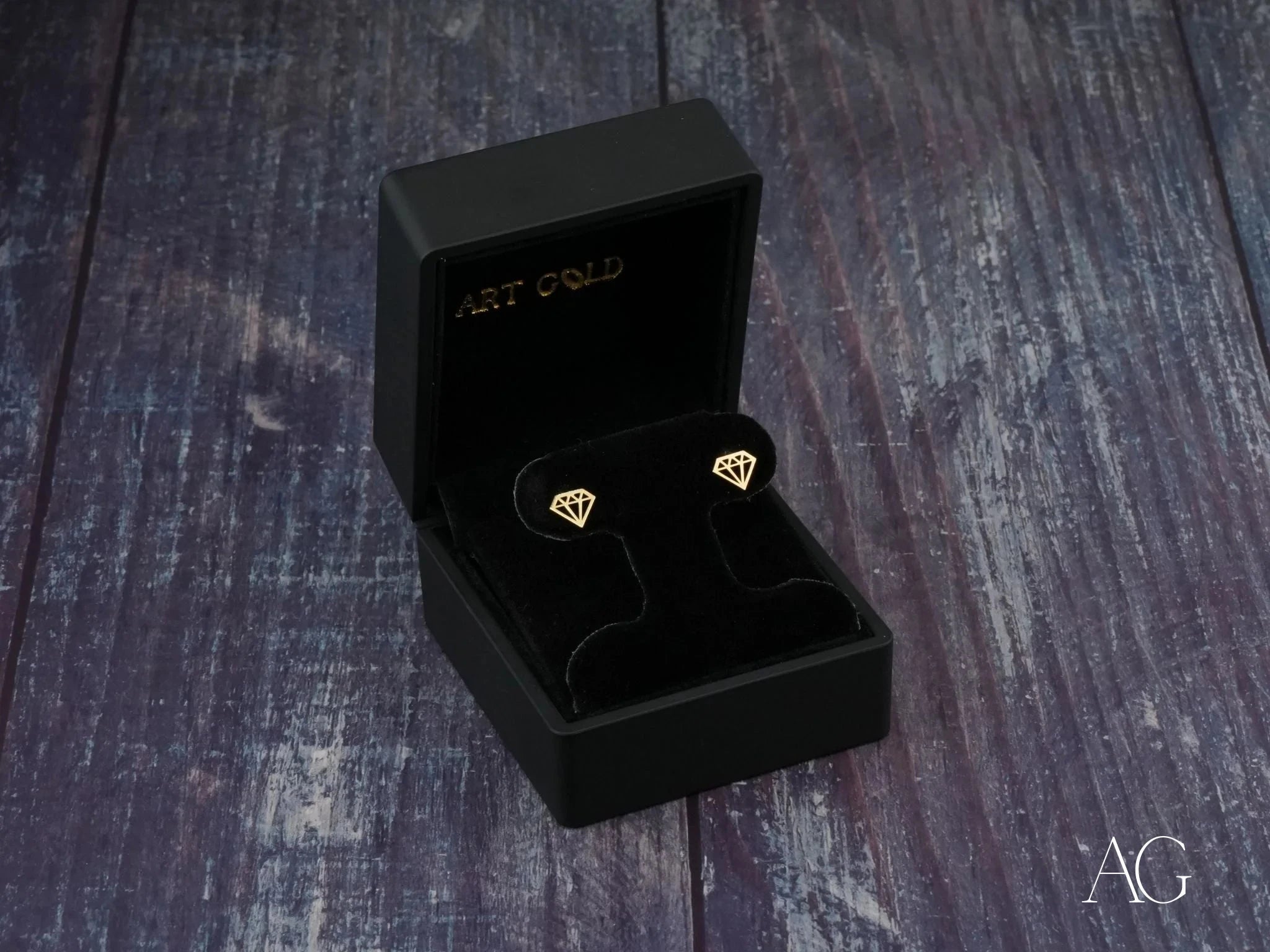 Geometric Diamond Stud Earrings for Women - Elegant & Dainty Jewelry for Everyday Wear, Parties & Special Occasions