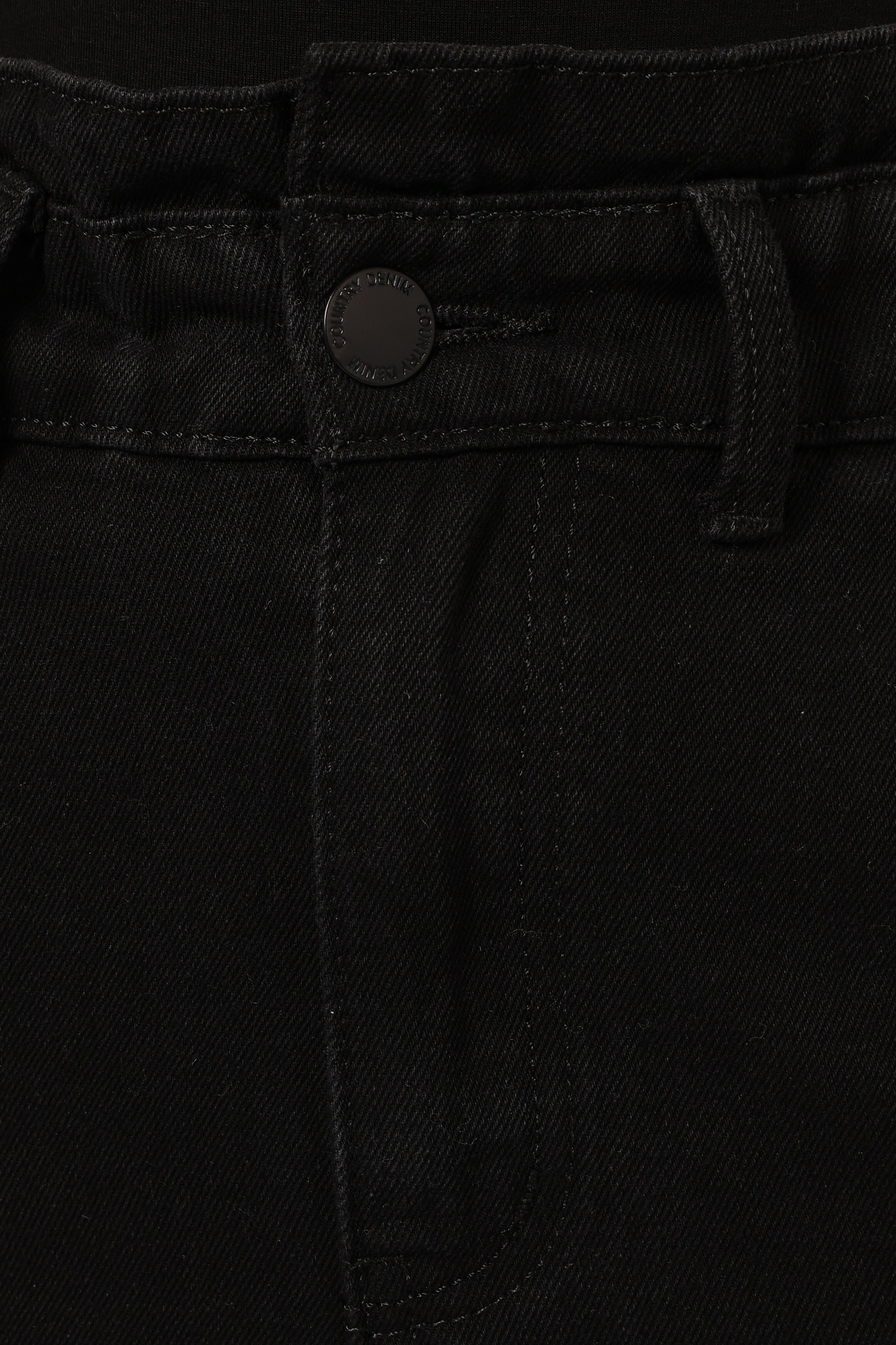 Cooper Paperbag Waist High-Rise Jeans for Women - Black | Stretch Denim Skinny Pants | Perfect for Casual Wear, Office & Date Night Outfits