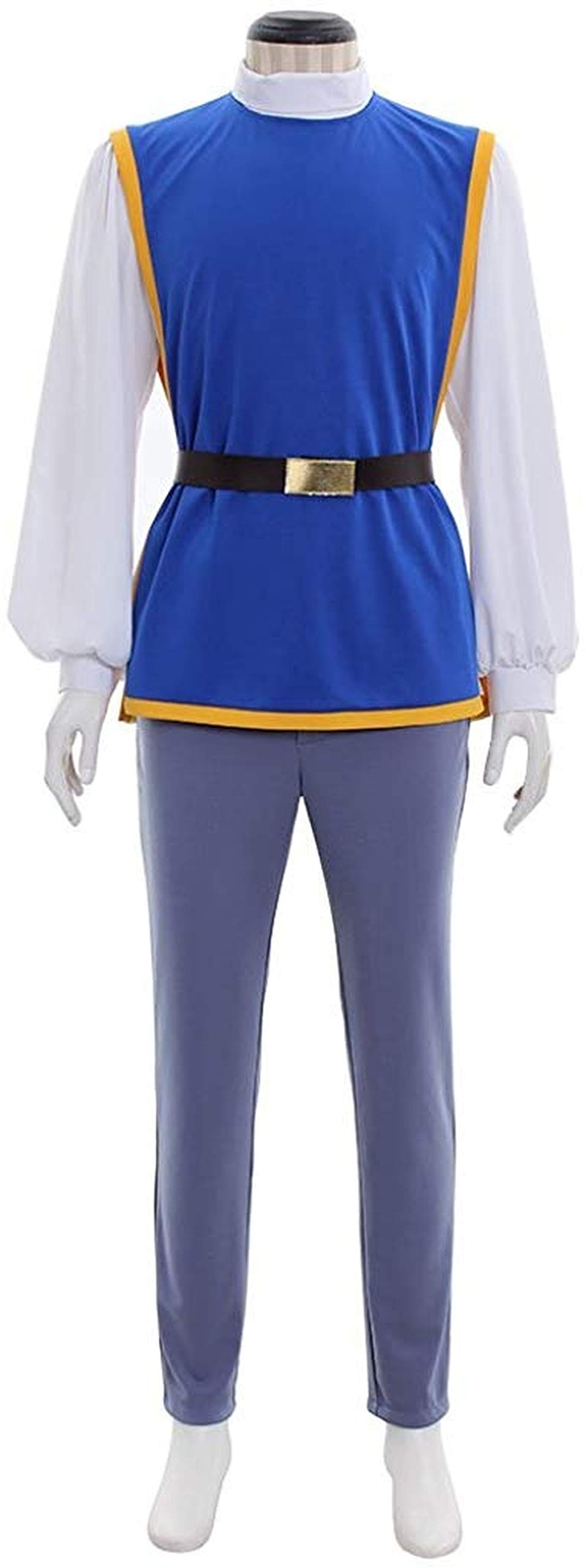 Snow White Prince Cosplay Suit for Men - Grimm's Fairy Tales Costume for Halloween, Themed Parties & Renaissance Fairs