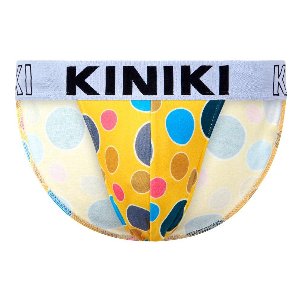 Kiniki Men's Cotton Printed Tanga Underwear - Soft, Breathable & Comfortable for Daily Wear, Gym & Lounge