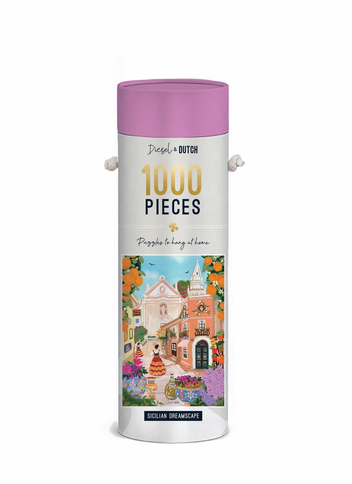Sicilian Dreamscape 1000 Piece Jigsaw Puzzle for Adults - Beautiful Wall Art Decor for Living Room, Bedroom & Office