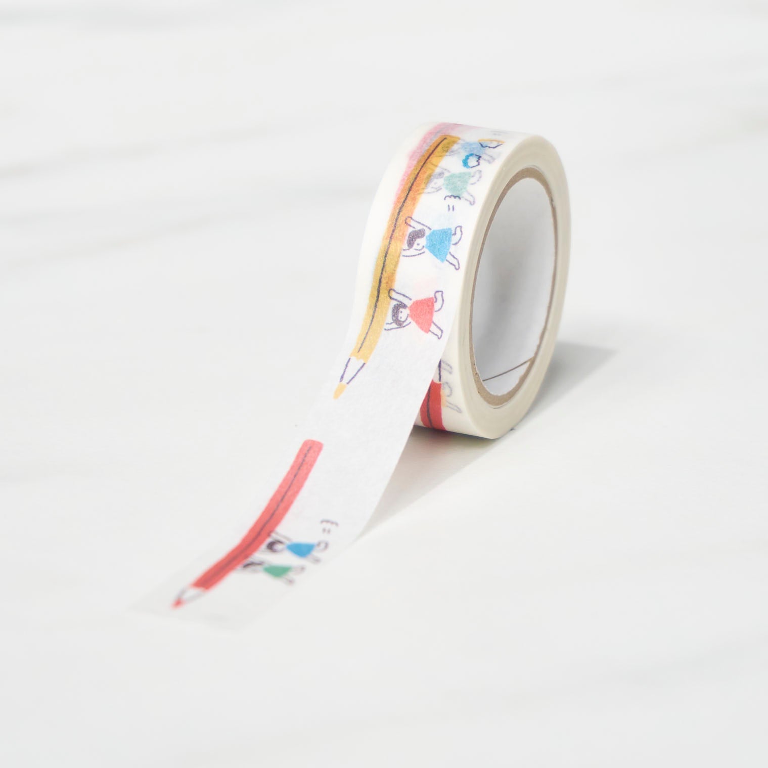 Premium Japanese Masking Tape - Our World Masking Tape by Furukawa Shiko - Decorative Washi Tape for Scrapbooking, DIY Crafts, Gift Wrapping & Home Decor