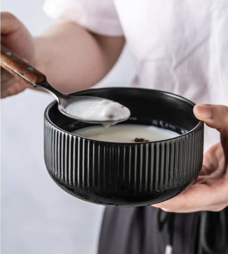 Premium Matte Glazed Ceramic Dinnerware Set - Elegant & Durable Plates, Bowls & Mugs for Everyday Dining, Restaurant, or Special Occasions