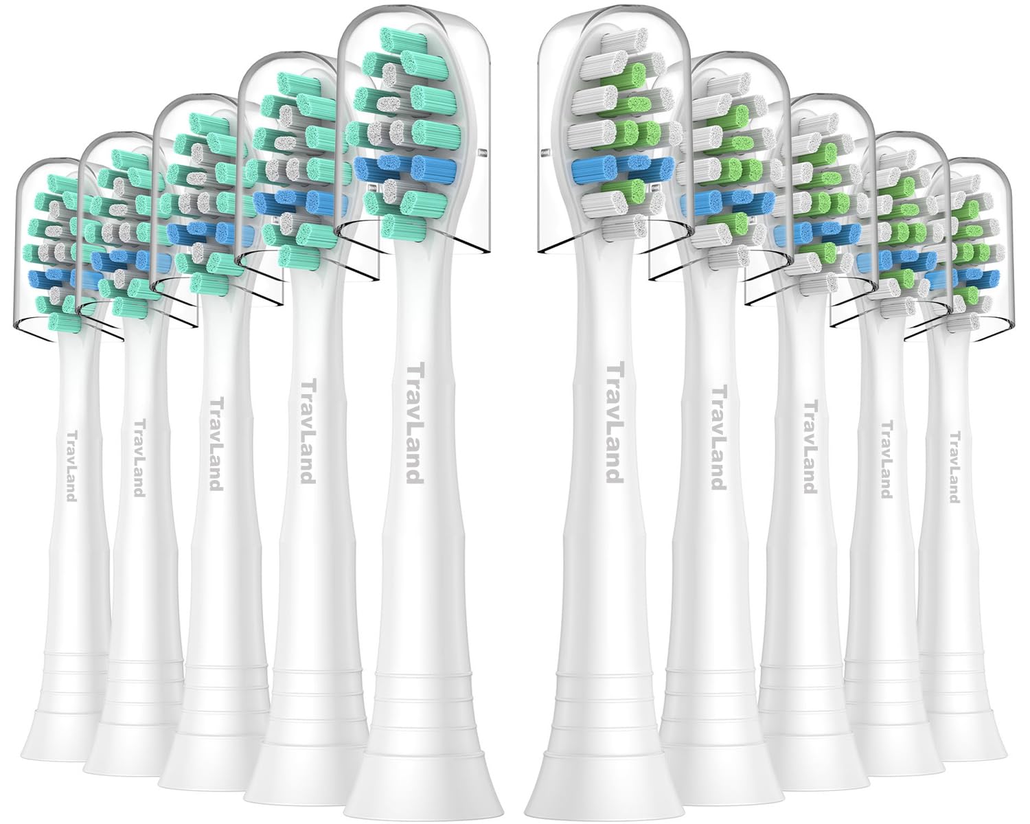 Philips Sonicare Replacement Toothbrush Heads - Compatible with Snap-on Electric Toothbrushes, Soft Bristles for Gentle Cleaning - Perfect for Travel, Home & Daily Oral Care