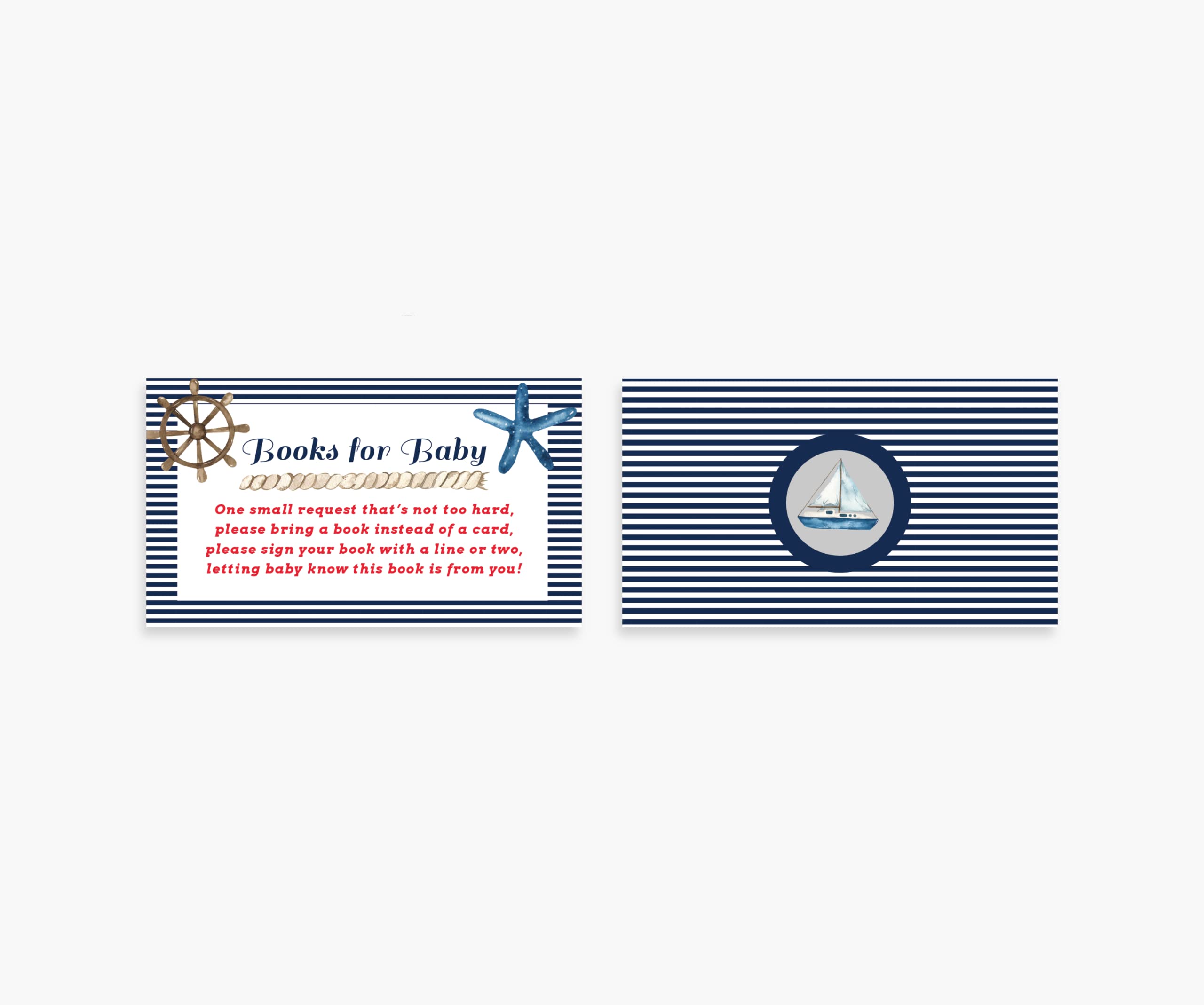 Ahoy It's a Boy Baby Shower Invitations & Thank You Cards - Perfect for Newborn Celebrations
