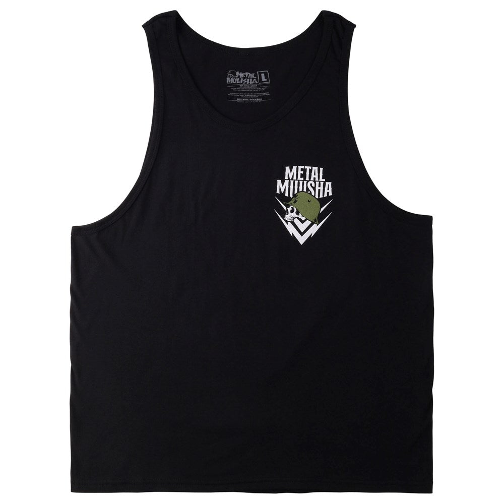 Metal Mulisha Brigade Tank Top for Men - Stylish Graphic Muscle Tee for Gym, Workout & Casual Wear | Durable & Comfortable Streetwear Fashion