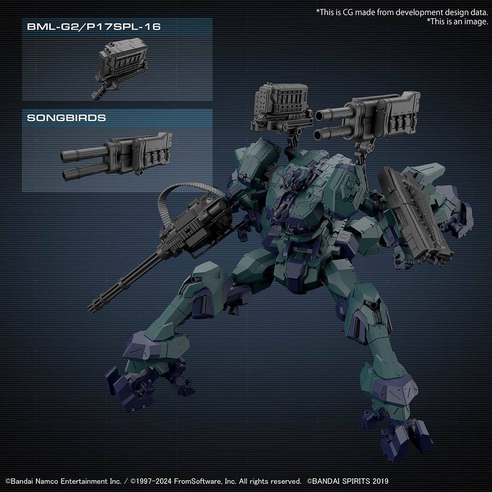 Bandai 30 Minutes Missions 30MM 1/100 Balam Industries BD 011 Melander (Liger Tail Ver.) Armored Core VI Model Kit - Perfect for Collectors & Tabletop Gaming Scenes